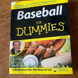 Baseball for Dummies Soft Cover